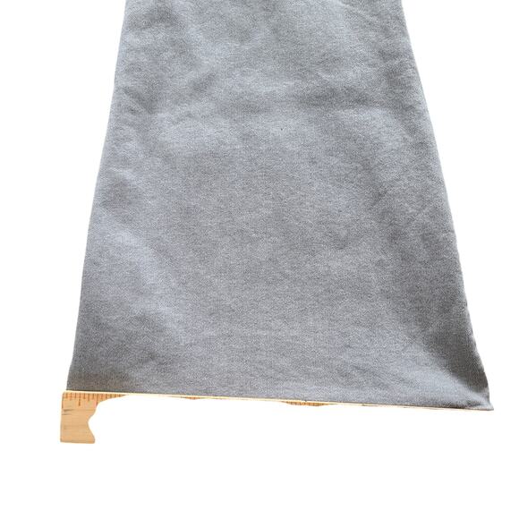 American Eagle Womens Lt Gray Festival Flare Jeans Size 0 R Stretch Boho Denim - Picture 10 of 10